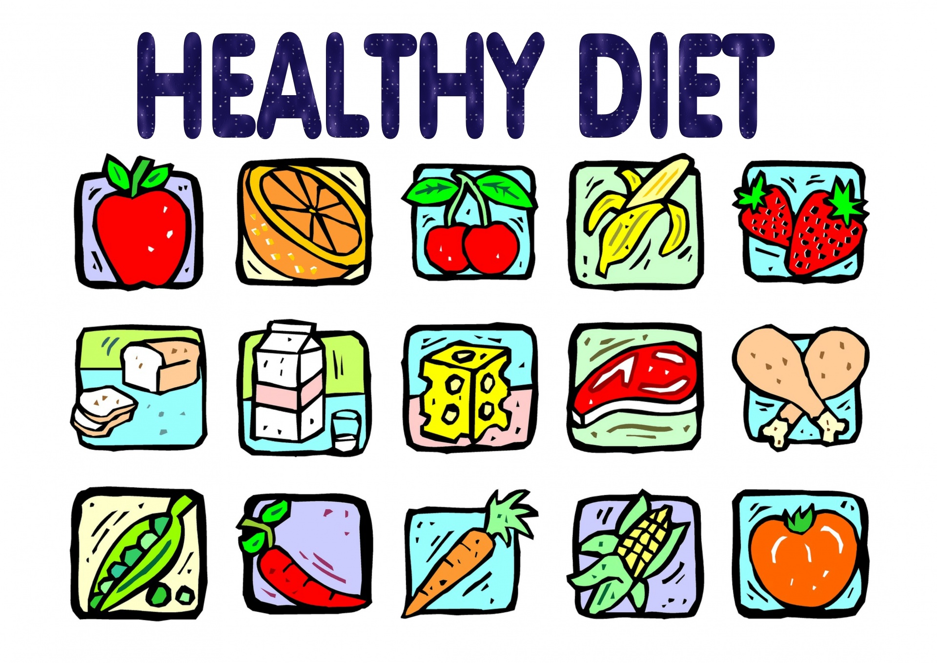 healthy-diet-silhouette
