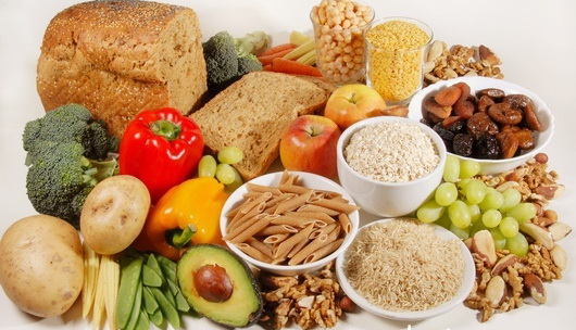 Dieta ricca di fibre e carboidrati 