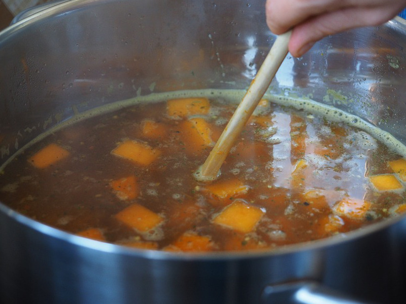 muscolo di grano brodo