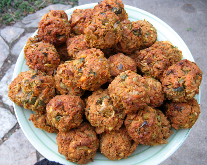 Polpette vegetariane alla ligure